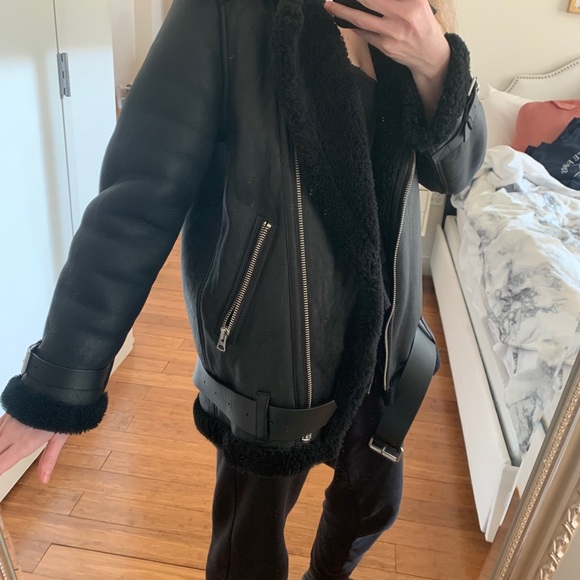 Wilfred Free Joan Shearling Jacket 